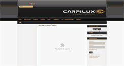 Desktop Screenshot of carpilux.com